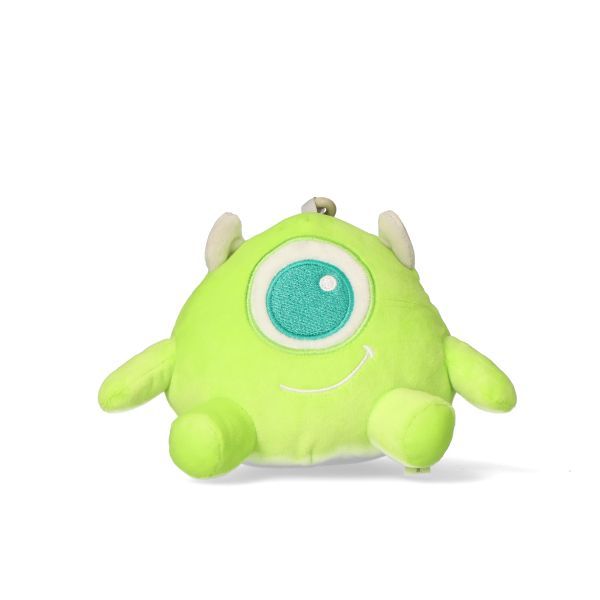 (Mis 0) DISNEY MONSTERS & Co. Mike – Portachiavi Peluche 12cm c/Bagclip…x12…x24